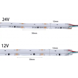 24V RGB 12mm COB Addressable Strip 720 LED/m