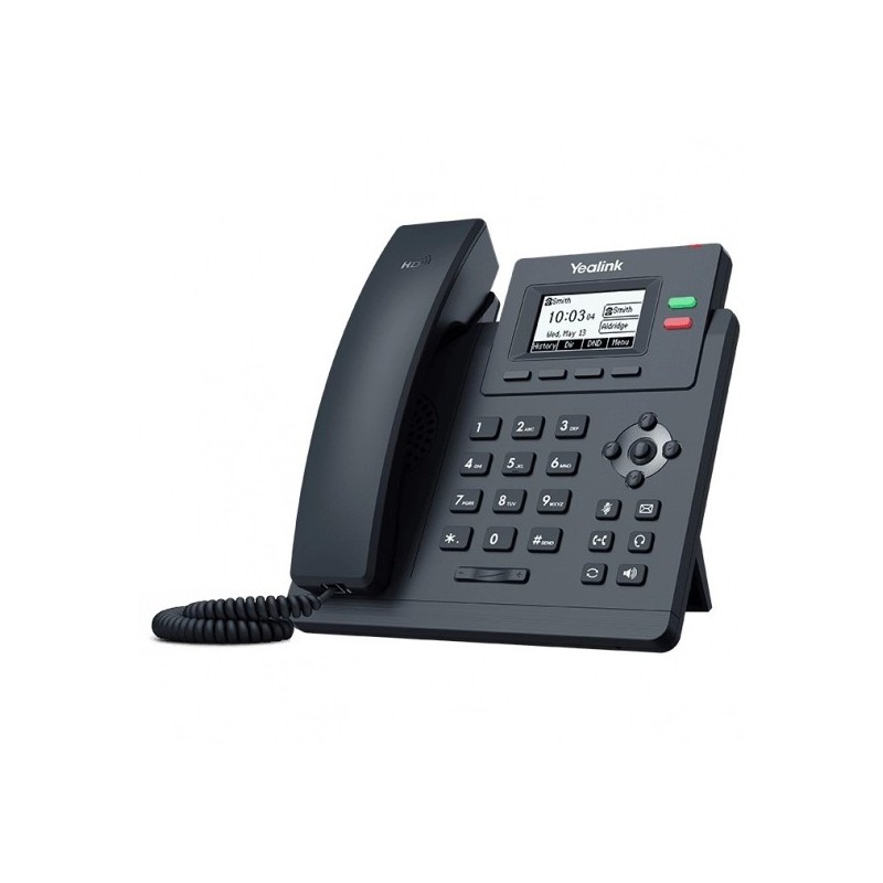 Yealink SIP-T31P – Entry-level IP Phone with 2 Lines & HD voice