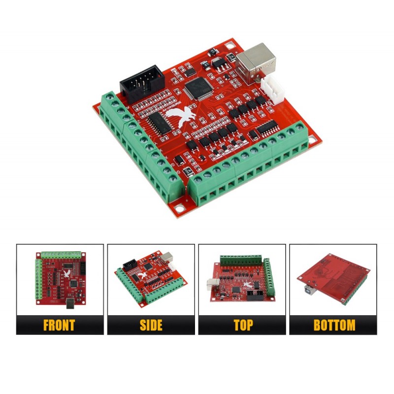 CNC Controller MACH3 system 4 axis USB motion card 100Khz Driver Board