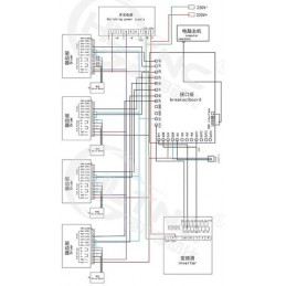 CNC Controller MACH3 system 4 axis USB motion card 100Khz Driver Board