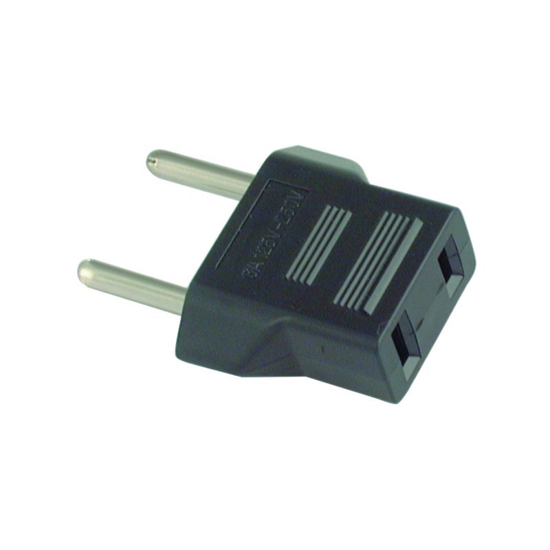 2 Pin flat to 2 pin round converter 220v