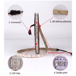 5v WS2812B 60 LED/m IP67