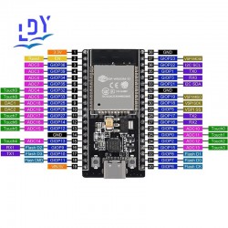 ESP32 WROOM 38 Pin Development board